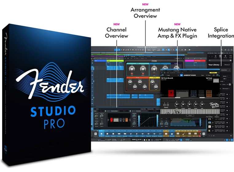 Fender Studio Pro 8 [Download] Inkl. 12 mnd Studio Pro+ 